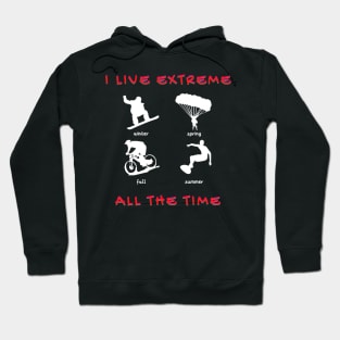 extreme sports Hoodie